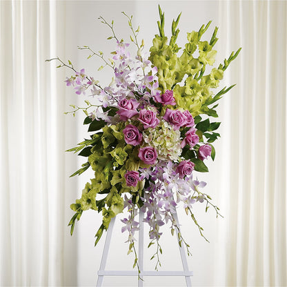 Lasting Legacy Standing Spray –  Towne Florist, Lumberton NC