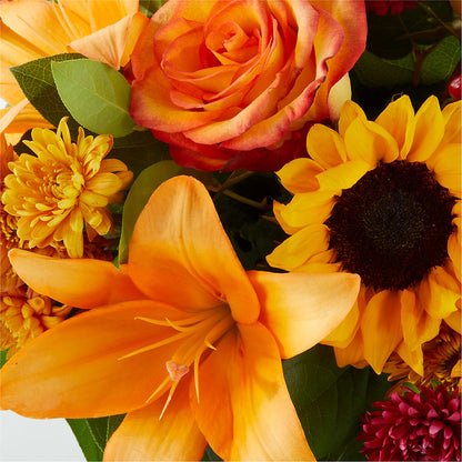 Grateful Centerpiece –  Towne Florist, Lumberton NC