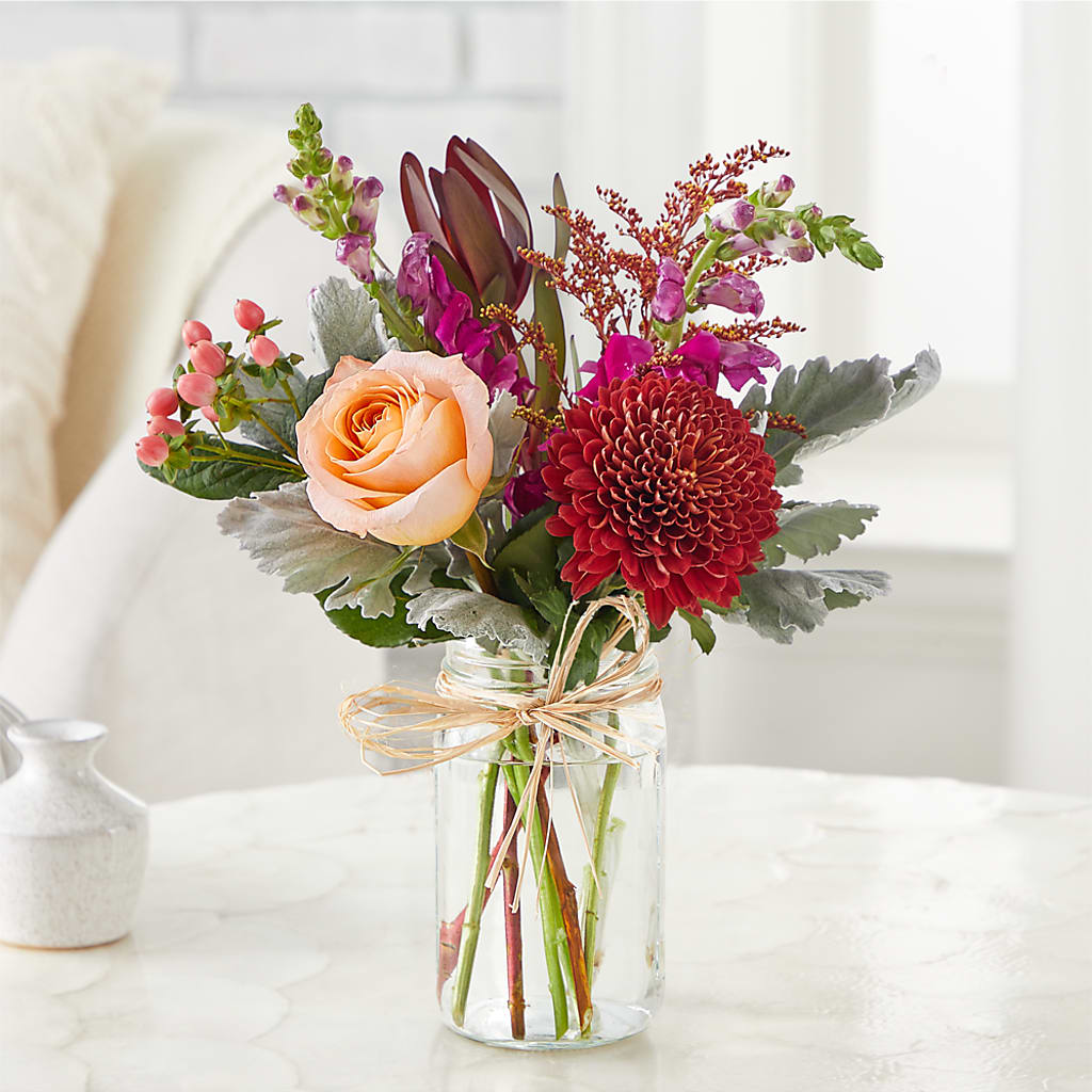 Moody Hues Bouquet –  Towne Florist, Lumberton NC