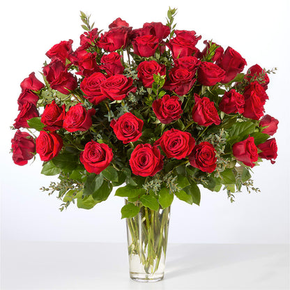 Forever Yours Fifty Stem Red Rose Bouquet –  Towne Florist, Lumberton NC