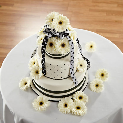 Simple Sophistication Cake Décor –  Towne Florist, Lumberton NC