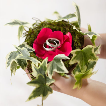 Lila Rose Ring Nest –  Towne Florist, Lumberton NC