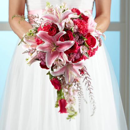 Lily & Rose Bouquet –  Towne Florist, Lumberton NC