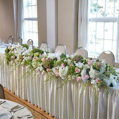 State of Joy Head Table Arrangement –  Towne Florist, Lumberton NC