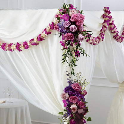 Color & Light Chuppah Decor –  Towne Florist, Lumberton NC