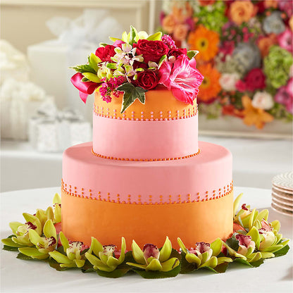 Sweet Citrus Cake Decor –  Towne Florist, Lumberton NC