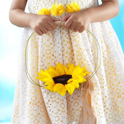 Sweet Sunshine Flower Girl Bouquet –  Towne Florist, Lumberton NC