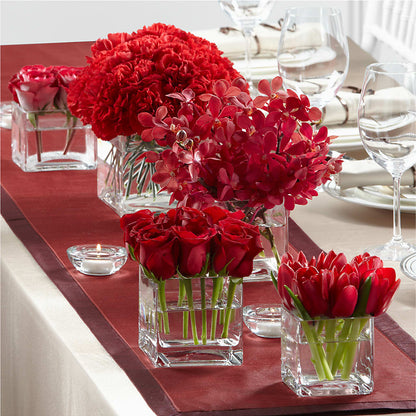 Modern Grace Centerpiece –  Towne Florist, Lumberton NC